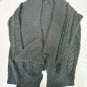 American Eagle Outfitters Charcoal Knit Sweater